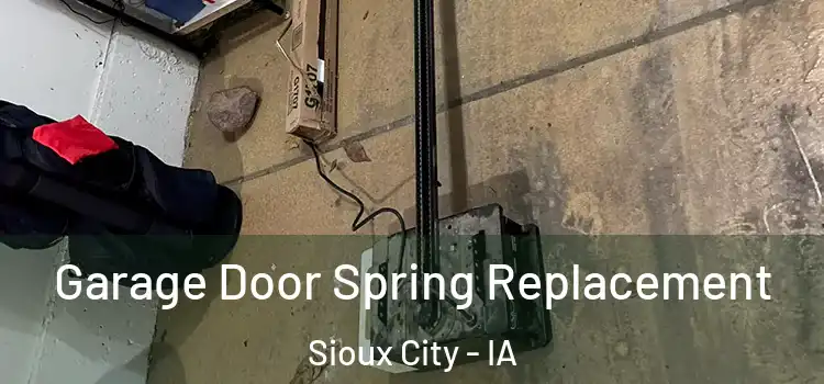  Garage Door Spring Replacement Sioux City - IA