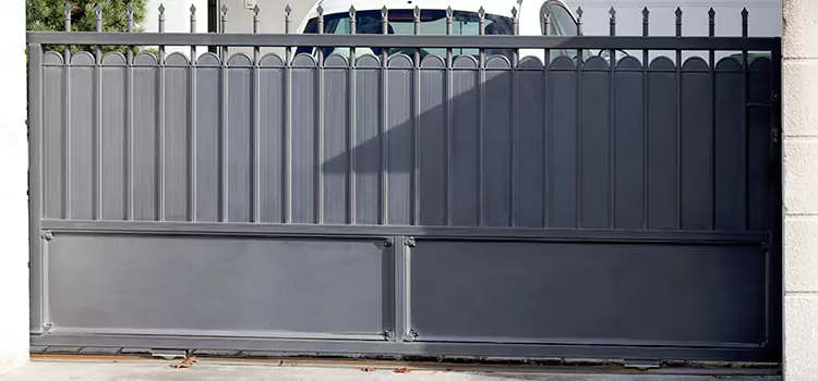 Metal Driveway Gate Installation Sioux City